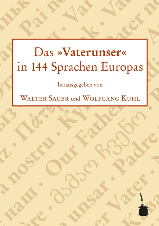 Cover des Titels „Das »Vaterunser« in 144 Sprachen Europas“